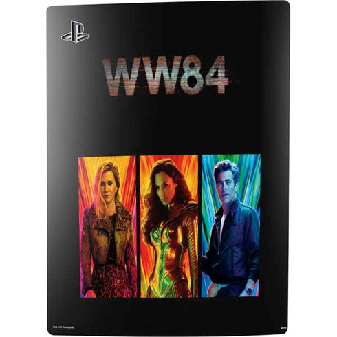 Wonder Woman 1984 (2020) Characters Poster PS5 Console Skin